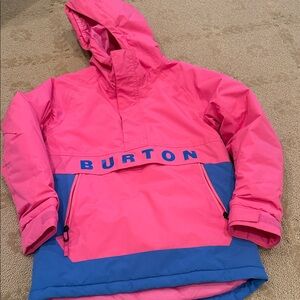 Burton Bright Pink and Blue Anorak